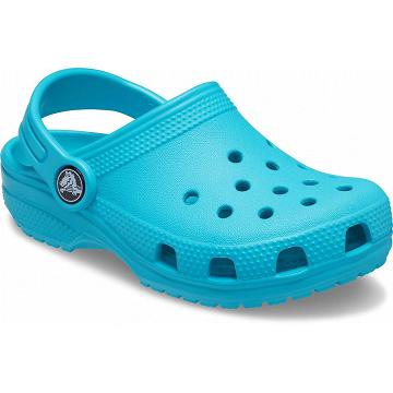 Crocs Klassiska Clogs Tjej Turkos | Sverige 1576HAPK